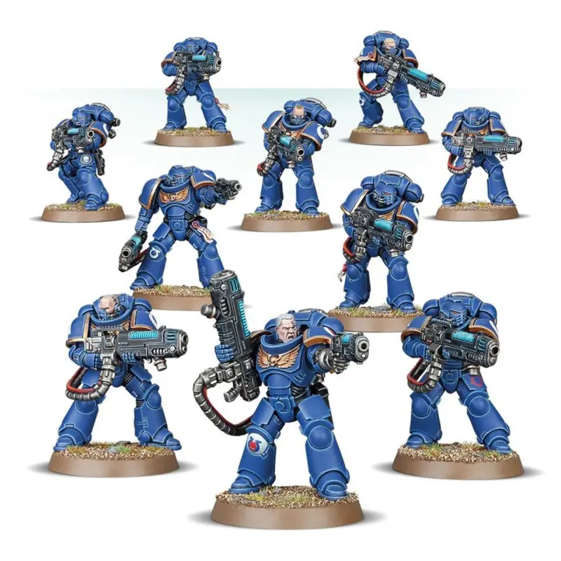 Hellblasters, space marines, warhammer 40k, games workshop, model 48-76